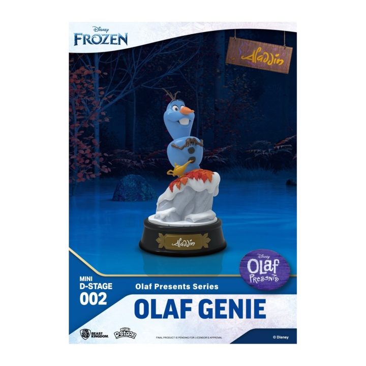Beast Kingdom MiniDstage Disney Olaf Presents Olaf Genie Figure…