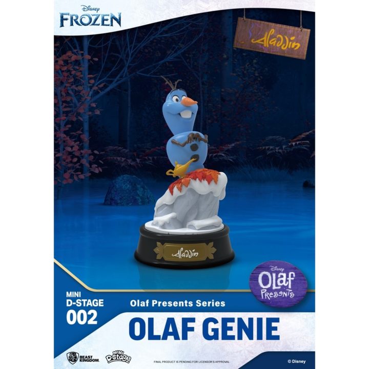 Beast Kingdom MiniDstage Disney Olaf Presents Olaf Genie Figure…