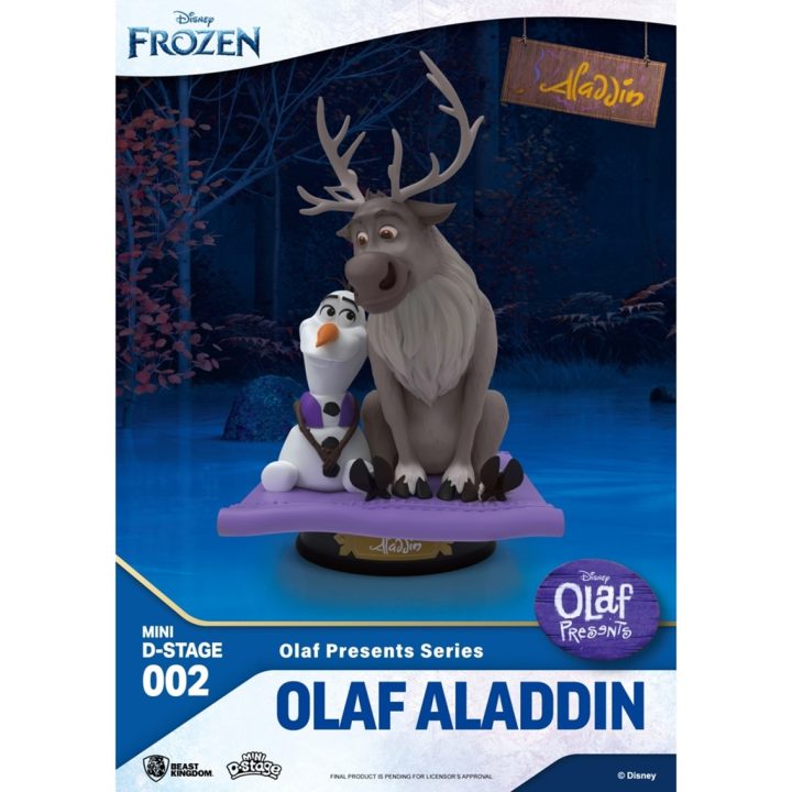 Figura minidstage Disney olaf presenta olaf simba (MDS-002C)