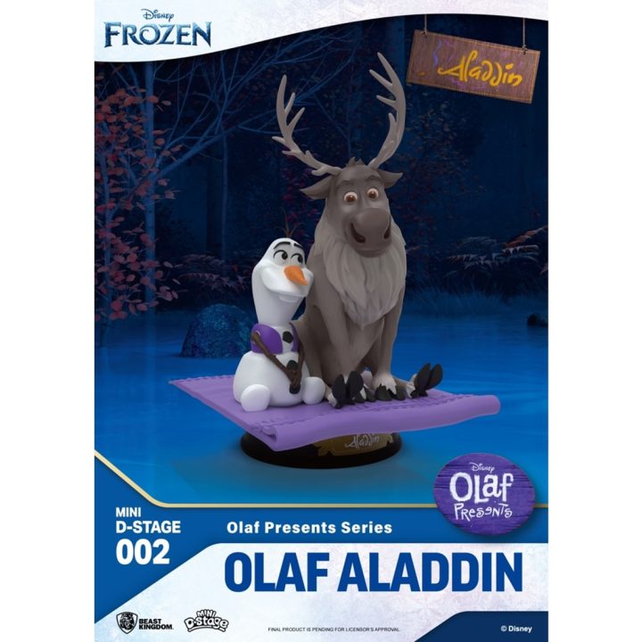 MiniDStage Disney Olaf Presents Olaf as Simba Figure (MDS-002C)