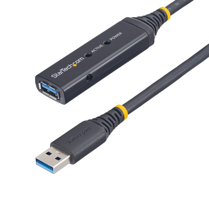 StarTech.com Cabo Extensor USB 3.0 (5Gbps) SuperSpeed Ativo de 10m -…