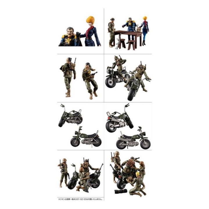 Megahouse g.m.g mobile suit gundam principality of zeon team ramba…