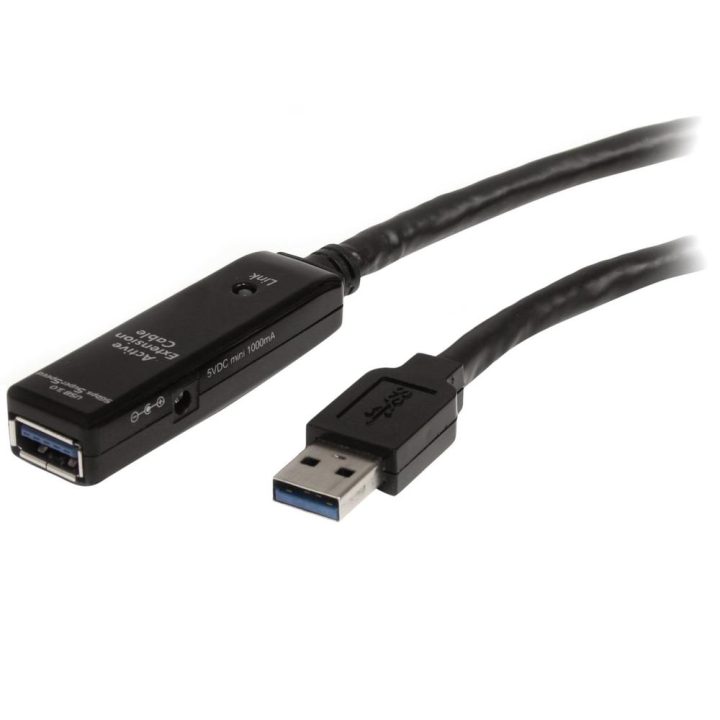 StarTech.com Cabo Extensor USB 3.0 (5Gbps) SuperSpeed Ativo de 10m -…
