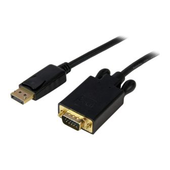 StarTech.com Cabo de 3m DisplayPort para VGA - Cabo Adaptador Ativo…