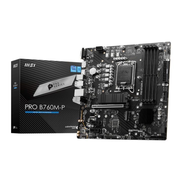 MSI PRO B760M-P motherboard Intel B760 LGA 1700 micro ATX