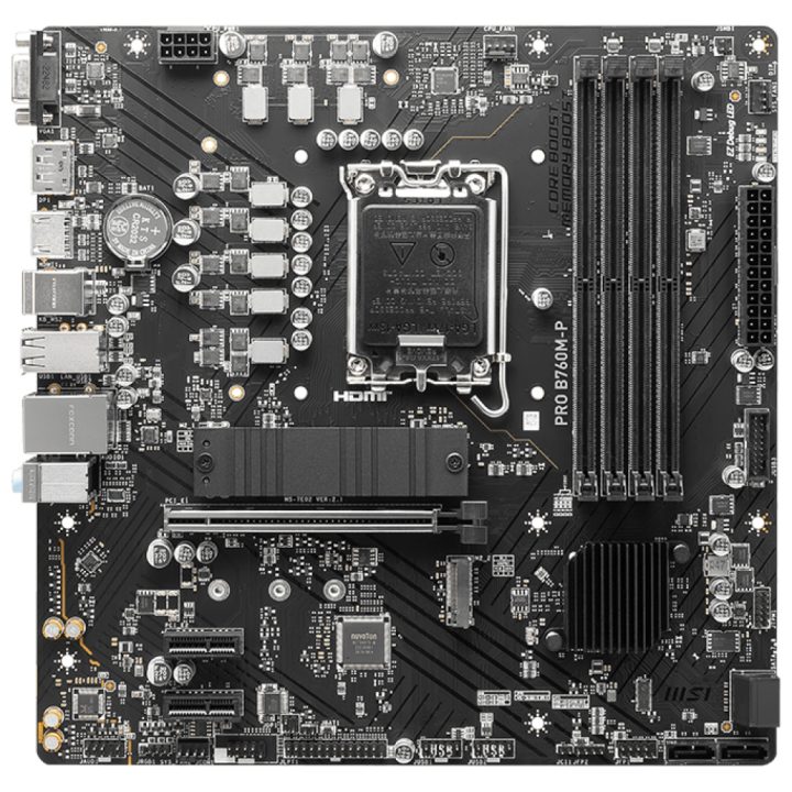 MSI PRO B760M-P motherboard Intel B760 LGA 1700 micro ATX