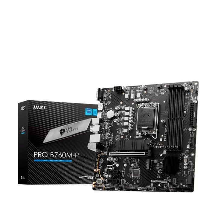 MSI PRO B760M-P motherboard Intel B760 LGA 1700 micro ATX
