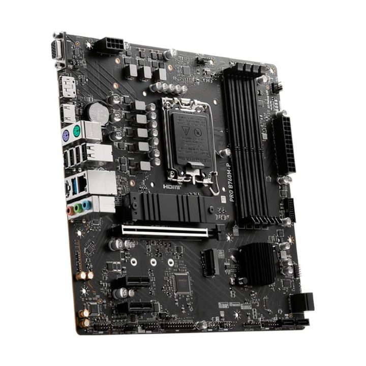 MSI PRO B760M-P motherboard Intel B760 LGA 1700 micro ATX