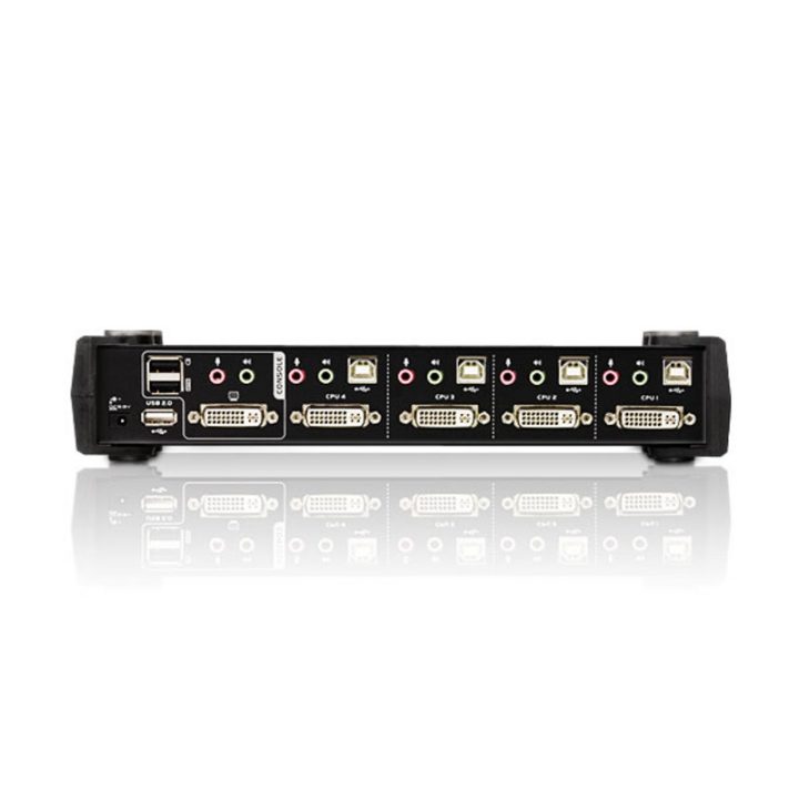 ATEN Switch KVMP™ DVI/Audio dual link USB de 4 puertos