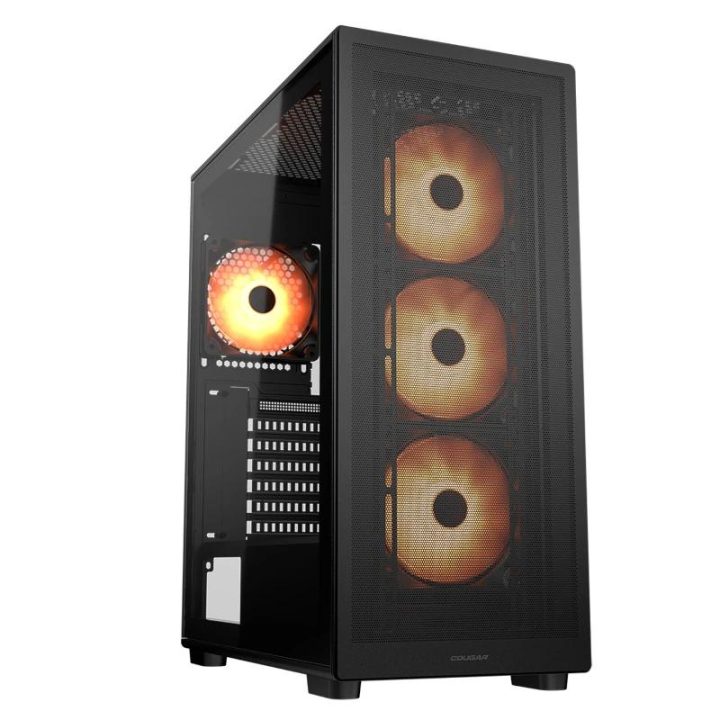 Cougar MX220 RGB Black Mid-Tower Case (382AC80.0001)