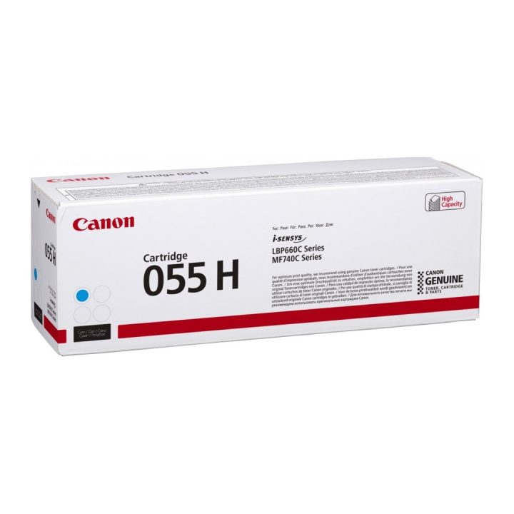 Canon 055H cartucho de toner 1 unidade(s) Original Ciano