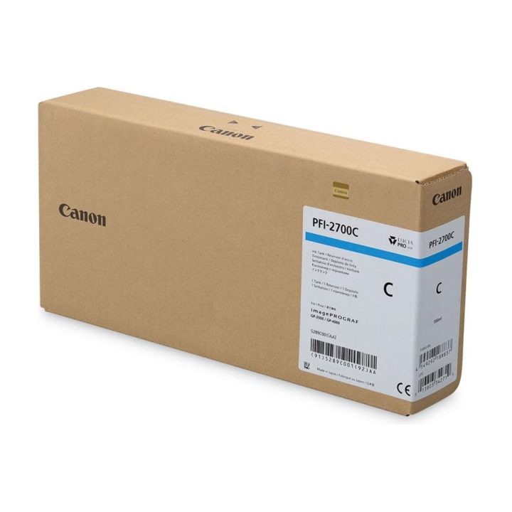 Canon PFI-2700 C Ink Cartridge 1 piece(s) Original Cyan