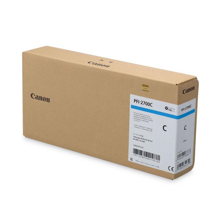Canon PFI-2700 C Ink Cartridge 1 piece(s) Original Cyan