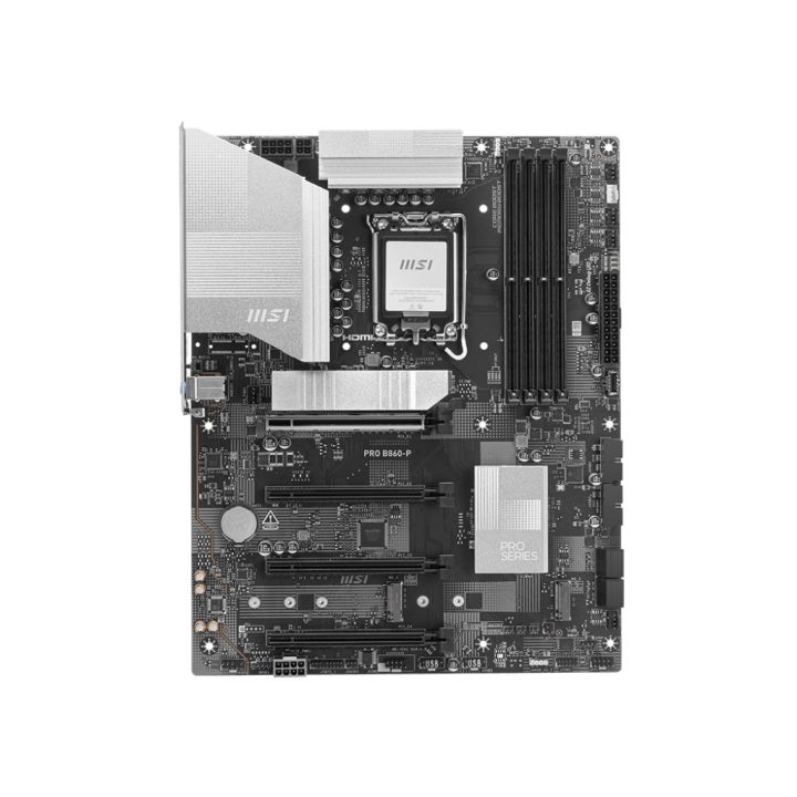 MSI PRO B860-P Intel B860 LGA 1851 (Socket V1) ATX Motherboard
