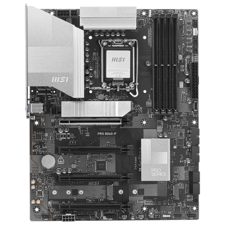MSI PRO B860-P motherboard Intel B860 LGA 1851 (Socket V1) ATX