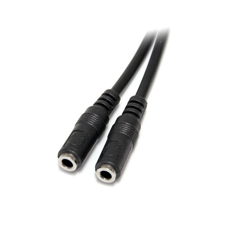 StarTech.com Adaptador Divisor de Auscultadores Mini-Jack 3,5 mm 3…