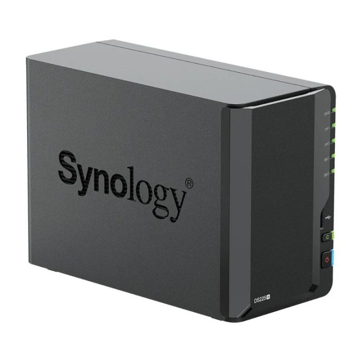 Servidor NAS Synology DiskStation DS225+ 2GB 2 baias Gigabit Ethernet