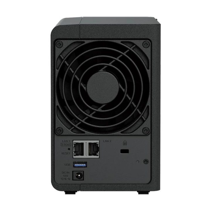 Servidor NAS Synology DiskStation DS225+ 2GB 2 baias Gigabit Ethernet