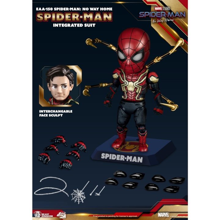 Beast Kingdom Egg Attack Marvel Spider-Man No Way Home Integrated…