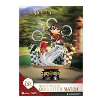 Figura Beast Kingdom D-Stage Harry Potter jogo de Quidditch (DS-124)