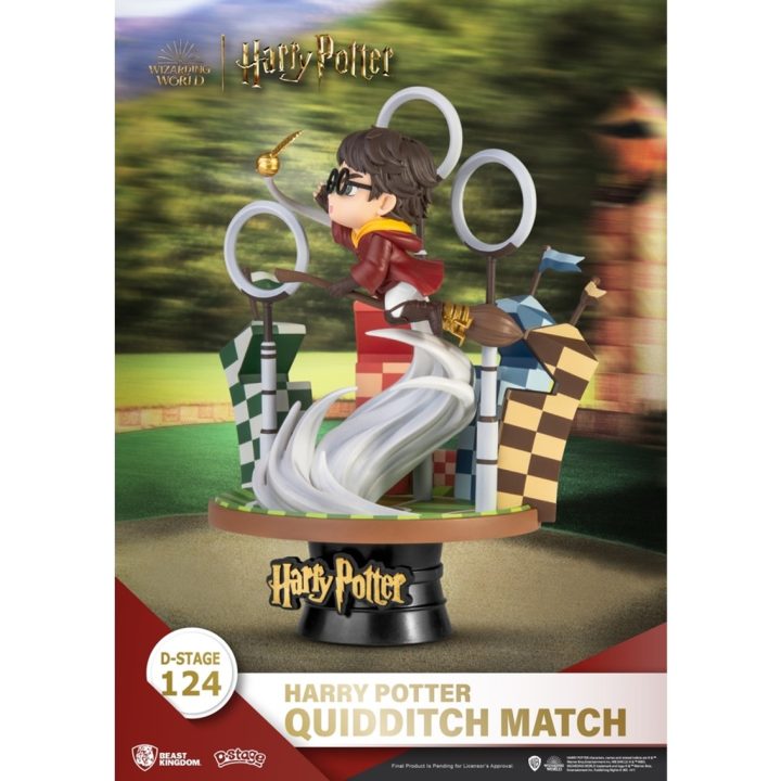 Figura beast kingdom dstage Harry Potter partido de quidditch (DS-124)
