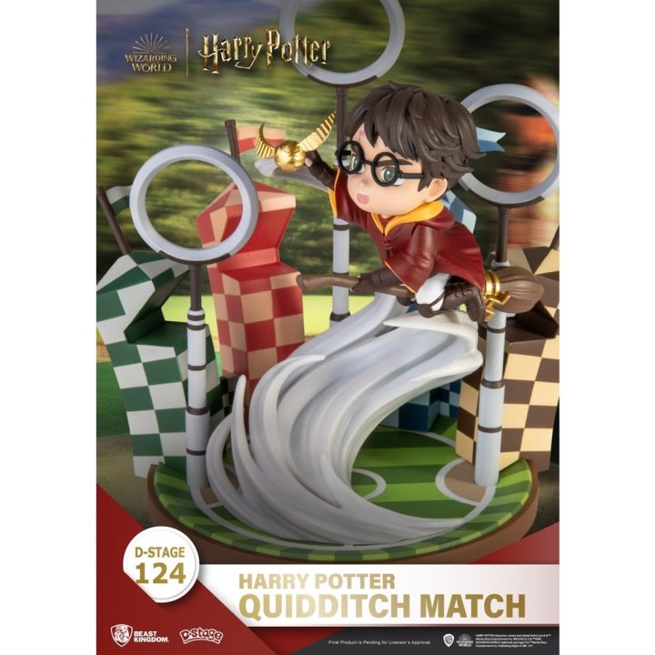 Figura beast kingdom dstage Harry Potter partido de quidditch (DS-124)