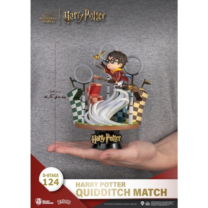 Figura Beast Kingdom D-Stage Harry Potter jogo de Quidditch (DS-124)