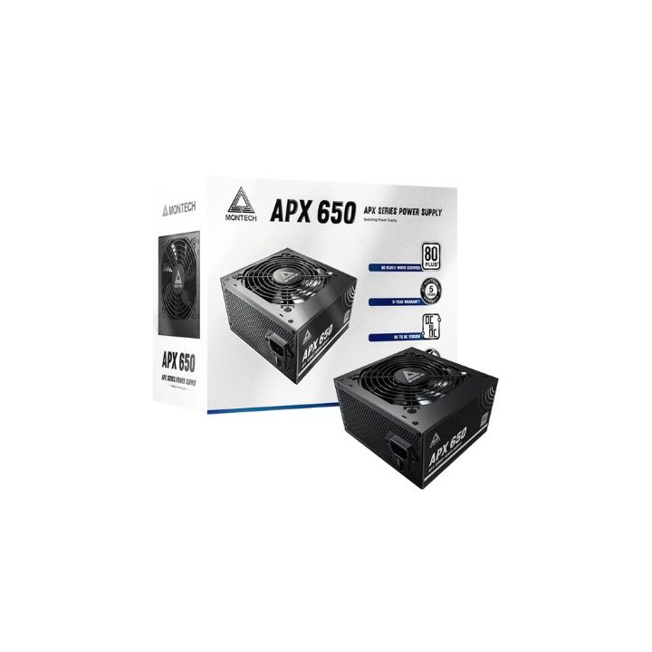 Montech APX650 Black ATX 650W Power Supply