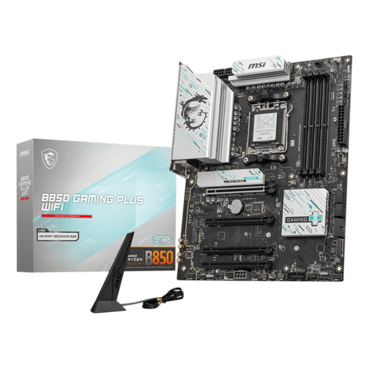 MSI B850 GAMING PLUS WIFI AMD B850 Motherboard AM5 Socket ATX