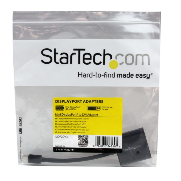 StarTech.com Adaptador Mini DisplayPort para DVI - Conversor Mini DP…
