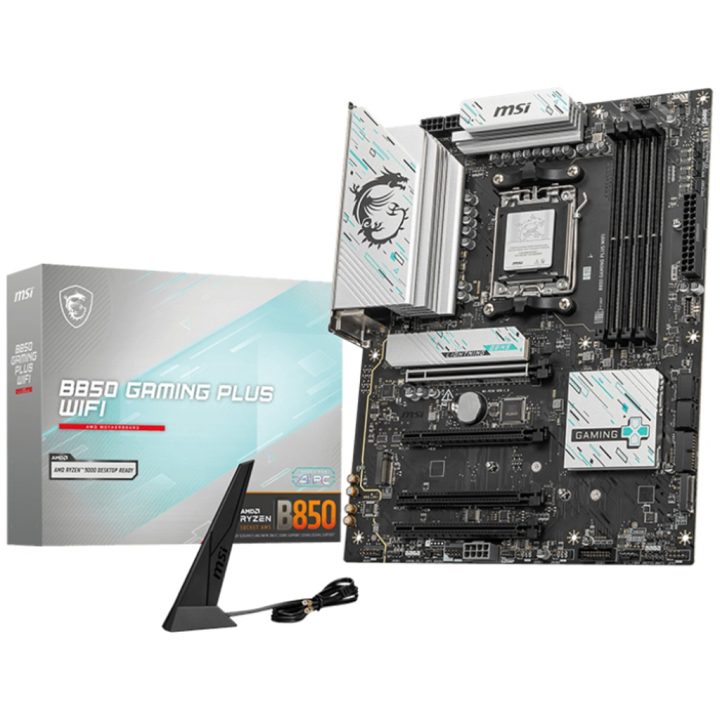 MSI B850 GAMING PLUS WIFI AMD B850 Motherboard AM5 Socket ATX