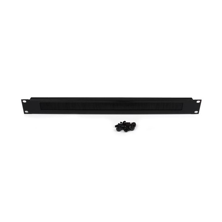 StarTech.com High-Density 1U Brush-Style Cable Management Panel -…