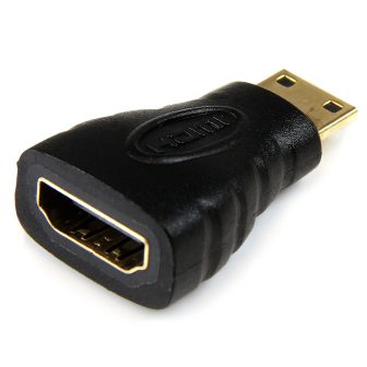 StarTech.com Mini HDMI to HDMI Adapter - High Speed HDMI Ultra HD 4K…