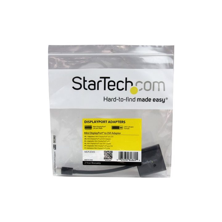 StarTech.com Adaptador Mini DisplayPort para DVI - Conversor Mini DP…