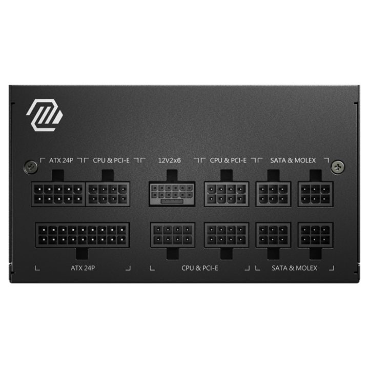 MSI MAG A750GL PCIE5 Power Supply Unit 750 W 20+4 pin ATX ATX Black