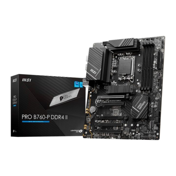 MSI PRO B760-P II motherboard Intel B760 LGA 1700 ATX