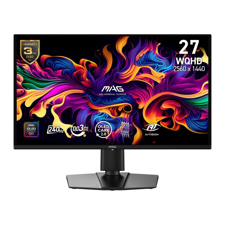Monitor MSI MAG 274QP 26,5" QHD 300 Hz OLED