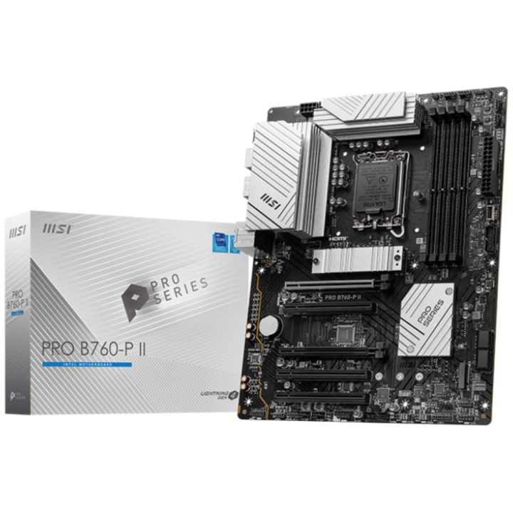 MSI PRO B760-P II Intel B760 LGA 1700 ATX Motherboard