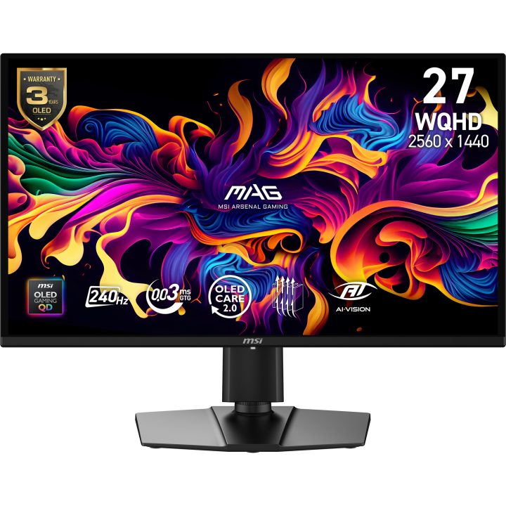 MSI MAG 274QP 26.5" QHD 300 Hz OLED