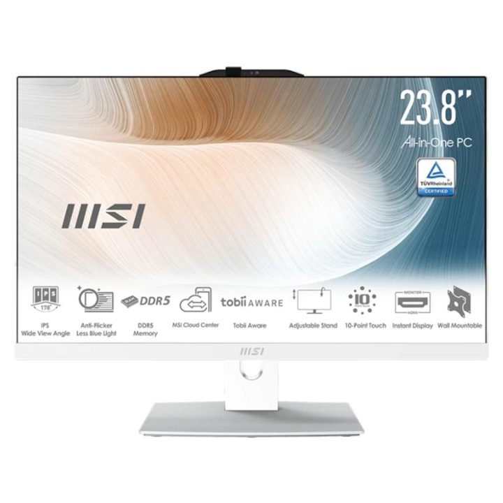 MSI AM242P-2202EU c7-150U 16GB 512 dos 24" blanco (00-AE0722-2202)