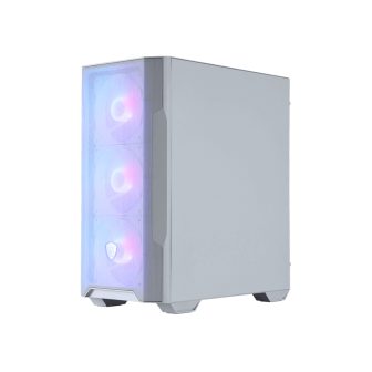 MSI MAG Forge M100R Micro Torre Transparente, Branco