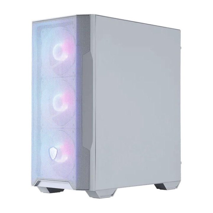 MSI MAG Forge M100R Micro Tower Transparent, White