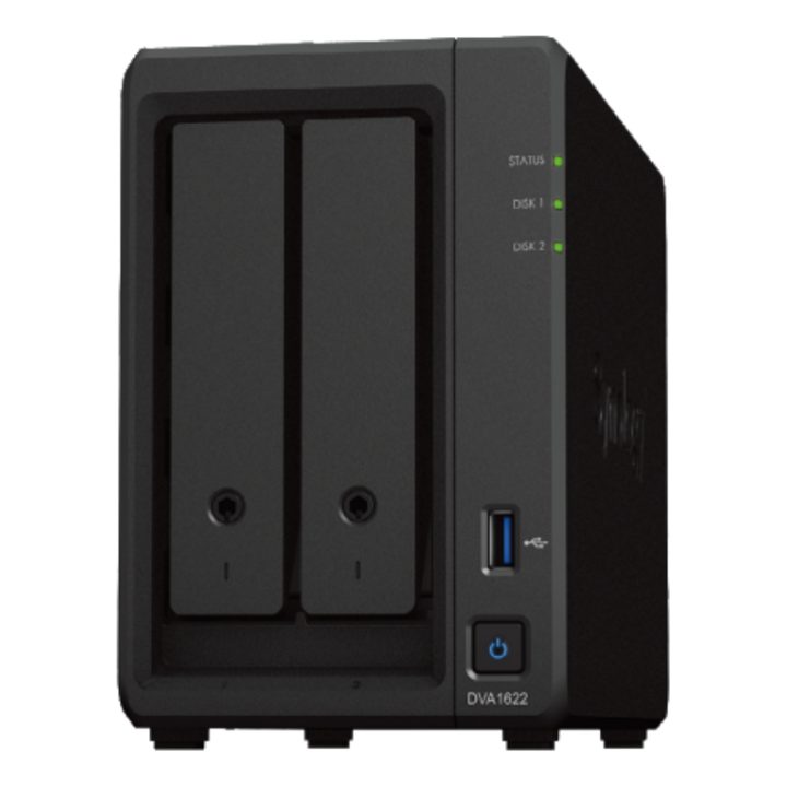 Grabador digital Synology DVA1622 NVR 4K ia