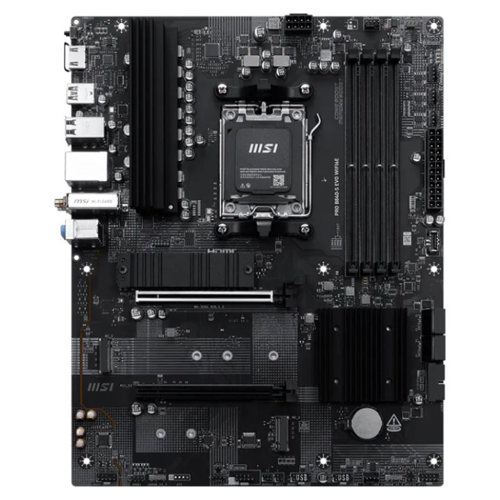 MSI Pro B840-S EVO WIFI6E AMD B840 AM5 Socket ATX