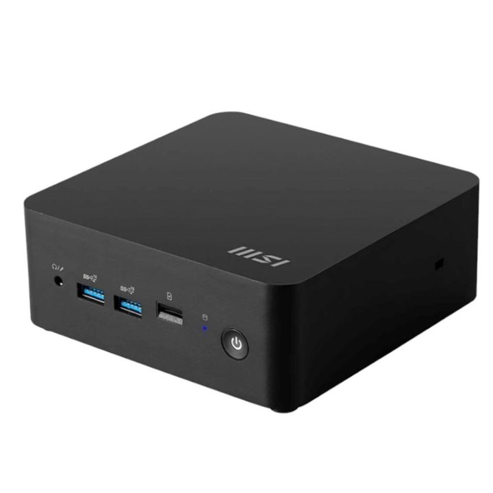 MSI Cubi NUC 1M Intel Core 3 100U HDD+SSD Mini PC Black