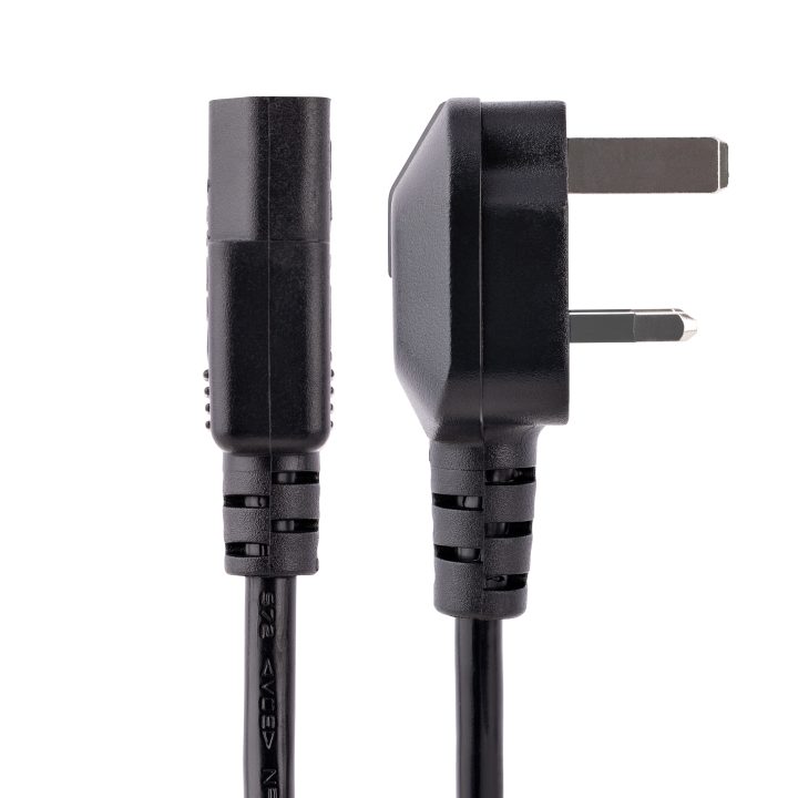 StarTech.com 3m Computer Power Cable, 18AWG, BS 1363 to C13, 10A…