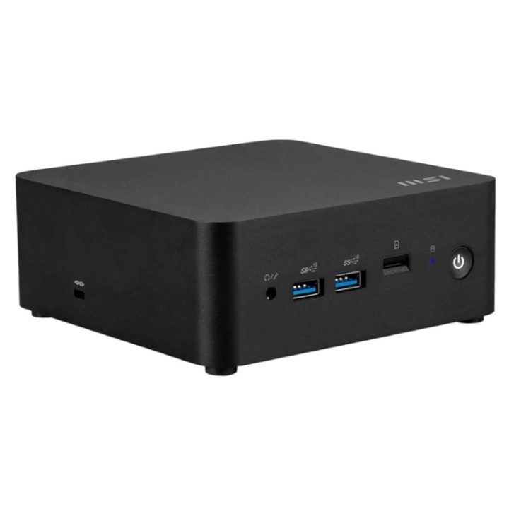 MSI Cubi NUC 1M Intel Core 3 100U HDD+SSD Mini PC Black