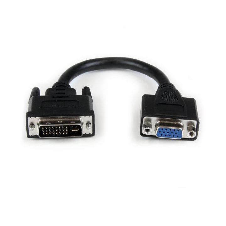 StarTech.com Adaptador Conversor de 20cm DVI-I a VGA - DVI-I Macho -…