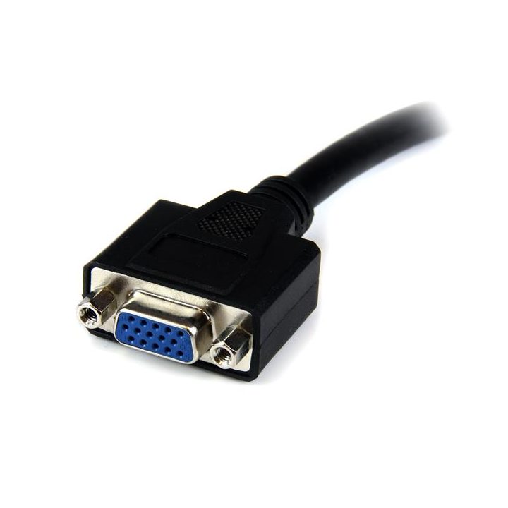StarTech.com 20cm DVI-I to VGA Adapter - DVI-I Male - HD15 Female -…