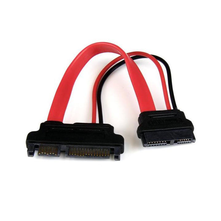 StarTech.com 15cm Slimline SATA to SATA Power Data Adapter Cable -…